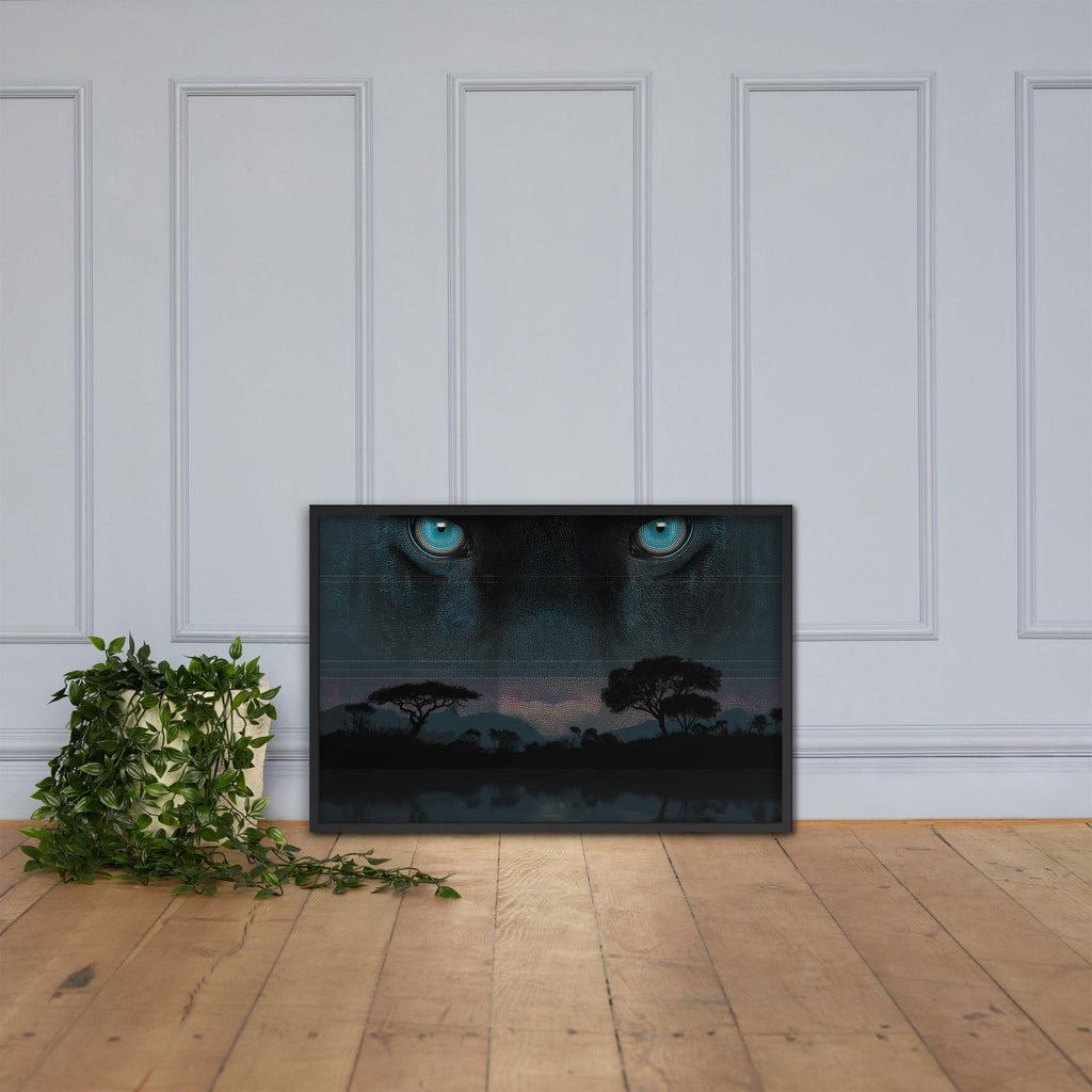 No Wahala Framed Wall Art: African Landscape