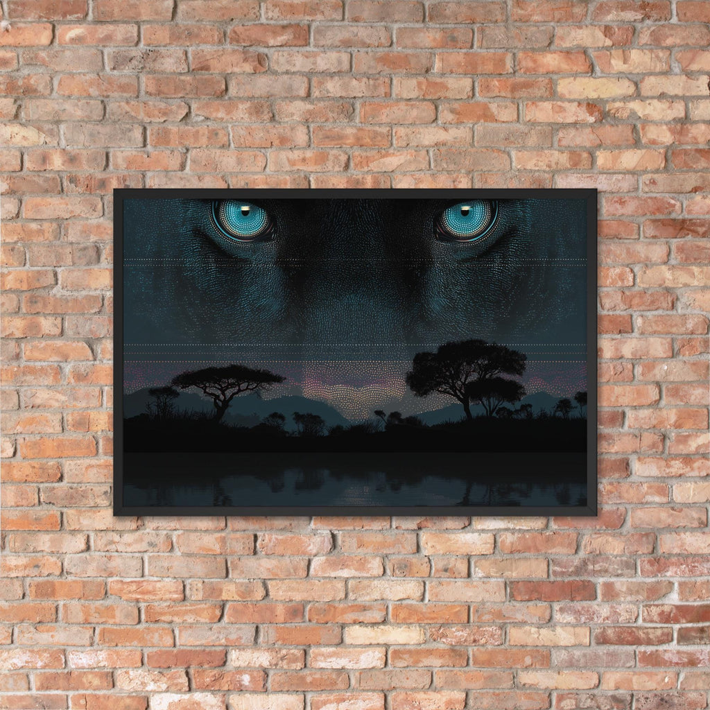 No Wahala Framed Wall Art: African Landscape
